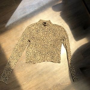 Urban outfitters Cheetah top